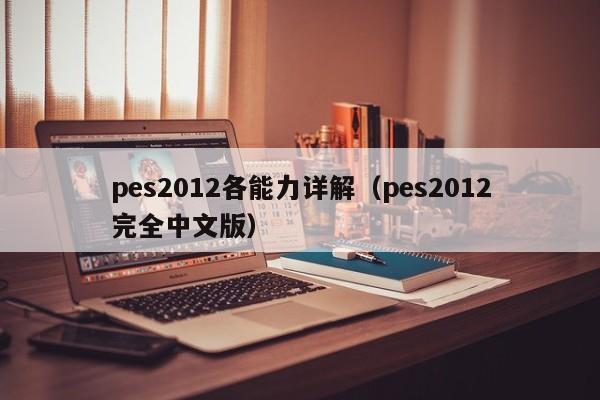 pes2012各能力详解（pes2012完全中文版）