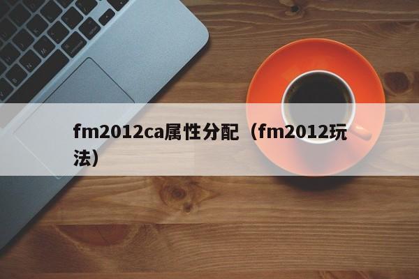 fm2012ca属性分配（fm2012玩法）