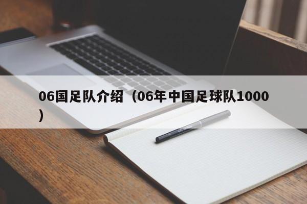 06国足队介绍（06年中国足球队1000）